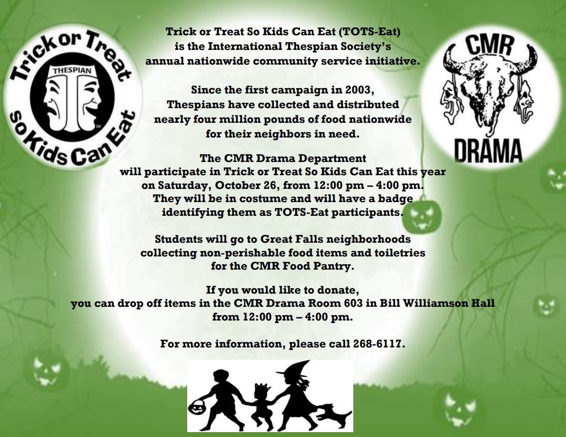 CMR Trick or Treat So Kids Can Eat